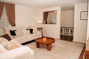 Bridal Cottage Living Room at Country Villa Weddings